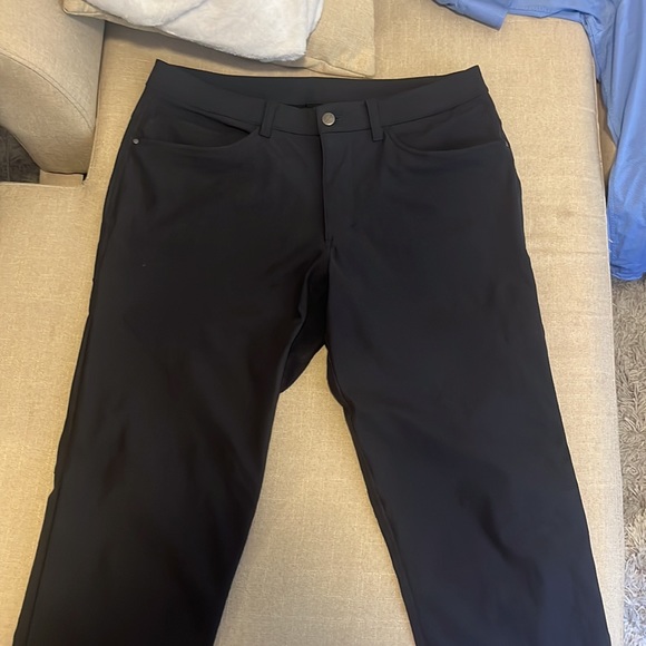 Lulu lemon ABC classic pants grey 34/34 - Picture 4 of 6